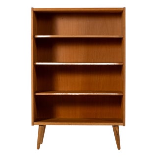Mid-Century Modern Danish Oak Bookcase, 1960s For Sale
