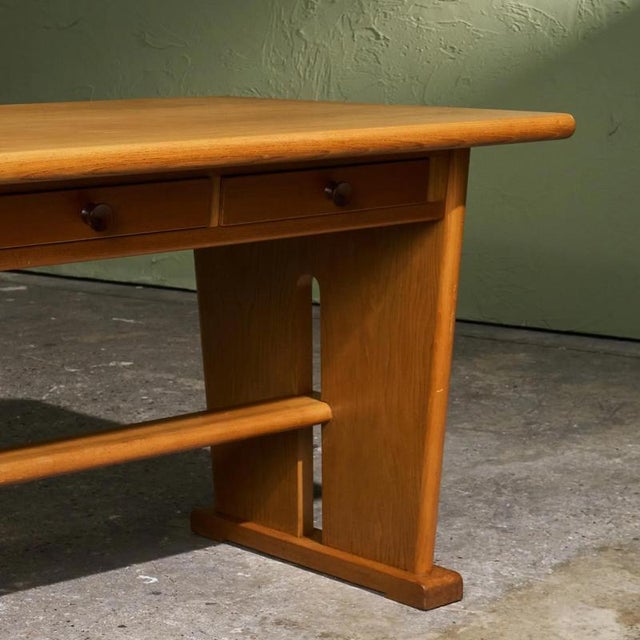 Vintage Art Deco Desk in Ash by Bas Van Pelt, 1930s For Sale - Image 11 of 13