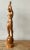 Camel Vintage Boho Carved Wood Female Sculpture For Sale - Image 8 of 8
