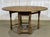English Oak Gateleg Folding Table, 1950s For Sale - Image 12 of 12