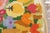 Textile Doris Leslie Blau Vintage Swedish Floral Design Flat Woven Rug by Ingegerd Silow For Sale - Image 7 of 9