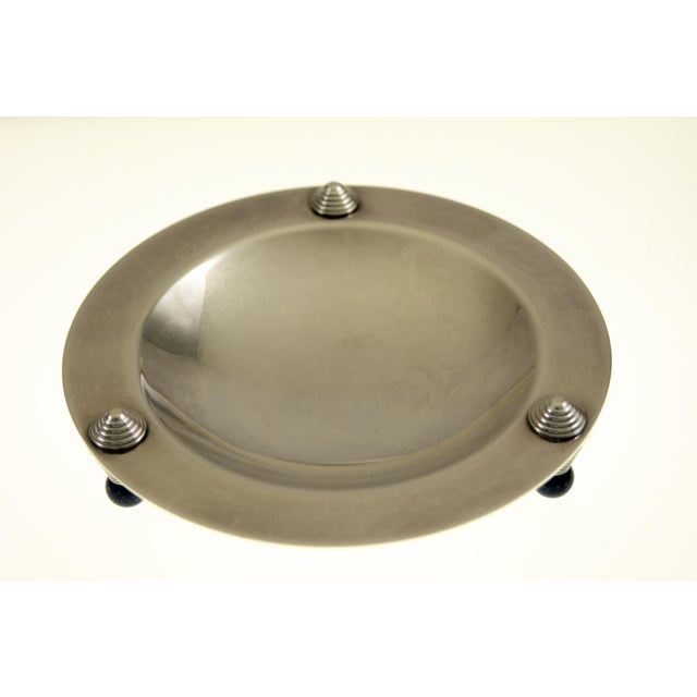 Ring Holder or Vide Poche from Puiforcat, 1970s, in Very Good conditions. Designed 1920 to 1949 This piece has an...