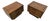 Mid-Century Modern Lane Walnut & Rosewood Nightstands - Set of 2 - Refinished! For Sale