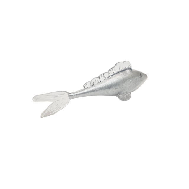 Glass Glass Fish Figurine, Czechoslovakia, 1960s For Sale - Image 7 of 15