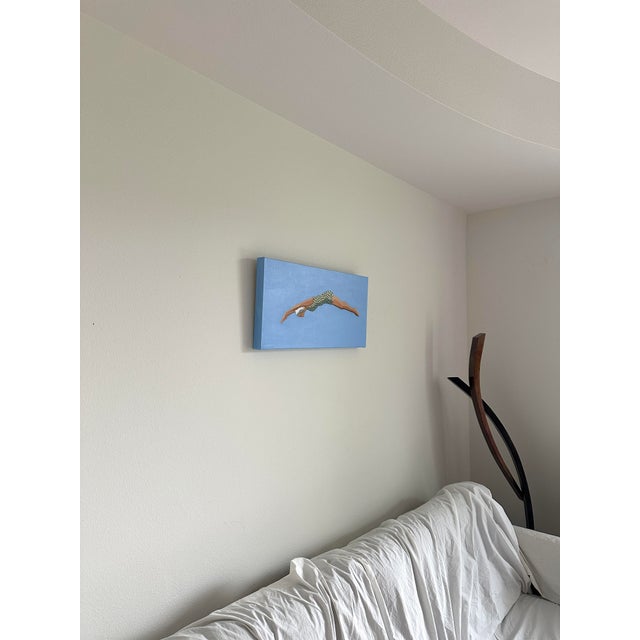 2020s "Floating on Air" Original Modern Oil Painting, by Jennifer Hohlfelder For Sale - Image 5 of 10