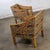 Mid-20th Century Mid Century Modern Pair Chairs With Oak Frames and Floral Fabric For Sale - Image 4 of 18
