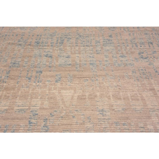 Nazmiyal Collection Large Abrash Tribal Modern Rug For Sale In New York - Image 6 of 7