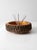 Brown Mid-Century Nut-Cracker Bowl Set For Sale - Image 8 of 9