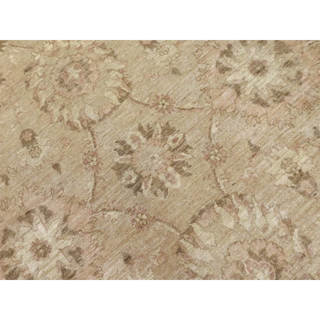 Vintage Hand Knotted Wool Pile Rug in Soft Color Palette. 9'6"x 14'6" For Sale - Image 12 of 18