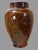 Early 20th Century Vintage Weller Louwelsa Hand Painted Grape & Vine Decorated 8" Art Pottery Vase For Sale - Image 5 of 11