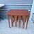Mid Century Modern Czechoslovakian Teak Nesting Table Set For Sale - Image 4 of 12