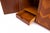 Brown Art Deco Four-Leaf Wardrobe, Poland, 1940s For Sale - Image 8 of 12