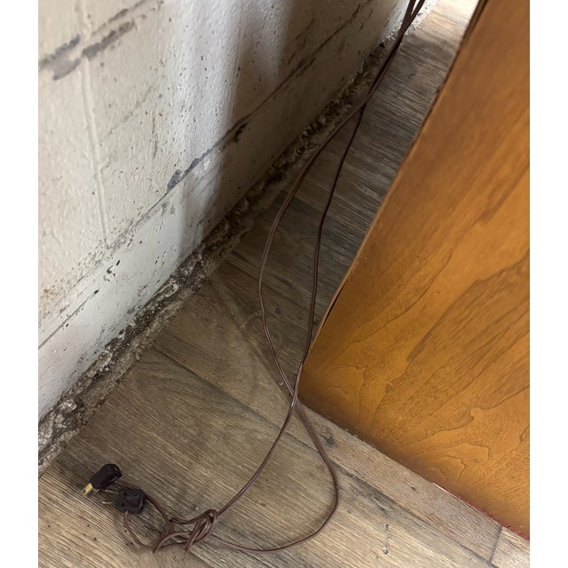 Vintage American of Martinsvile MCM Lighted China Cabinet and Hutch For Sale - Image 16 of 17