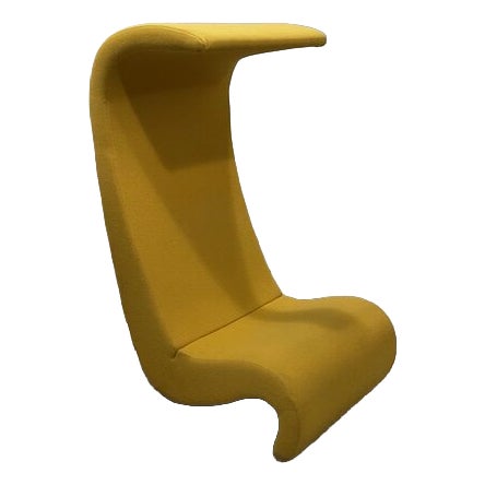 Vintage Amobe Lounge Chair by Verner Panton for Vitra, 1970s For Sale