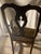 This Is a 19th-Century Venetian Baroque Armchair Crafted From Hand-Carved Walnut With a Hand-Woven Rush Seat. Hand Carved Walnut Rustic Arm Chair. For Sale - Image 6 of 9
