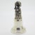 1980s Vintage Italian Handmade Silver Angel with Instrument Bell by Brandimarte, Florence, 1980s For Sale - Image 5 of 13