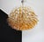 Mid-Century Modern Large Murano Glass Chandelier with Amber Transparent Glass Petal, 1990 For Sale - Image 3 of 15