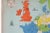 Wood Vintage School Wall Map of Europe 1815-1871, Belgium, 1950s For Sale - Image 7 of 11