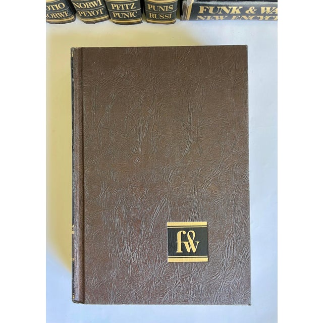 1975 Complete Funk & Wagnalls "New Encyclopedia" 27 Volume Set For Sale - Image 9 of 12