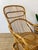 Wood Vintage 1960s Tito Angoli Rattan Chair For Sale - Image 7 of 12