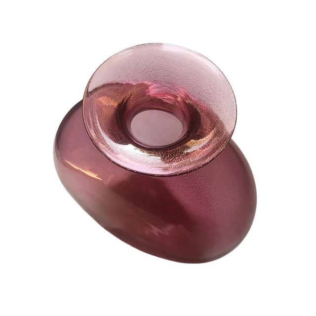 Murano Glass Vase by Archimede Seguso, 1960s For Sale - Image 4 of 8