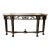 Vintage Maitland Smith Bronze and Metal Console Table With Stone-Top For Sale
