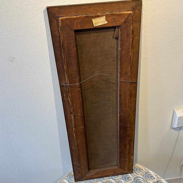 Antique Painting a Byway in Venice, Dwight Kirsch 1927 For Sale - Image 9 of 10