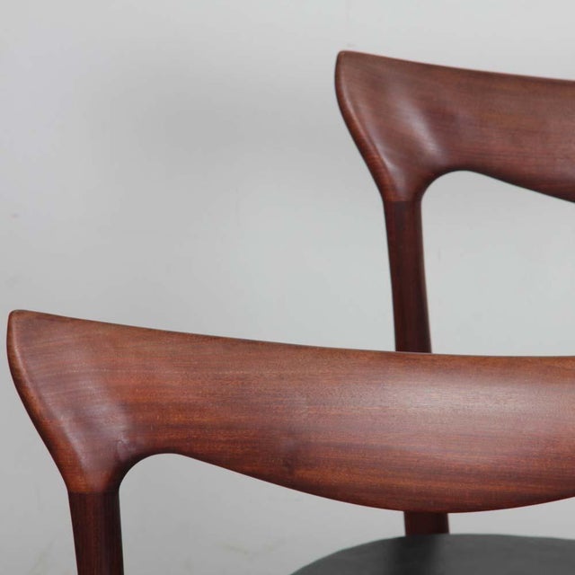Scandinavian Chairs by Henry-Walter Klein for Bramin, 1960s, Set of 4 For Sale - Image 3 of 11