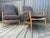 Mid-Century Modern Mid 20th Century Danish Lounge Chairs With New Upholstery Attributed to Folke Ohlsson for Dux – Pair For Sale - Image 3 of 11