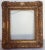 Fine small carved wood frame with interior measurements of 8 7/8 by 7 1/4." This may accommodate a small painting because...