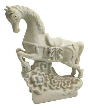 Porcelain Horse Figurine, 1920s