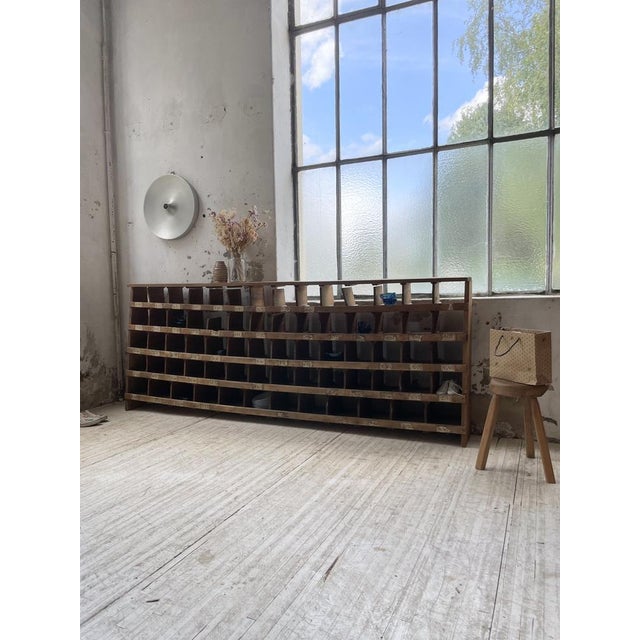 1950s Brown Wall Unit, 1950s For Sale - Image 5 of 18