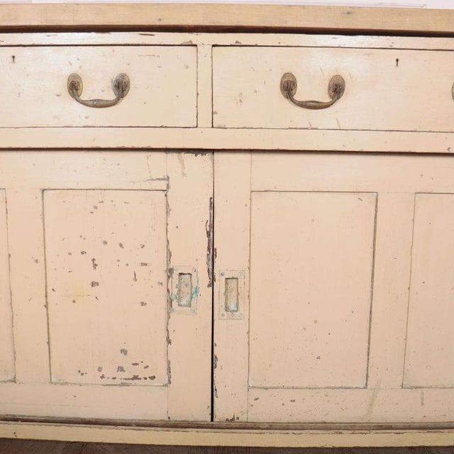 Wood Monumental Country House Dresser Base For Sale - Image 7 of 17