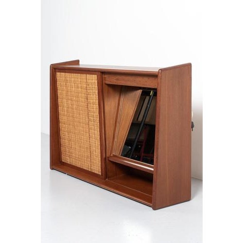 Danish Wall Cabinet in Teak For Sale - Image 11 of 11