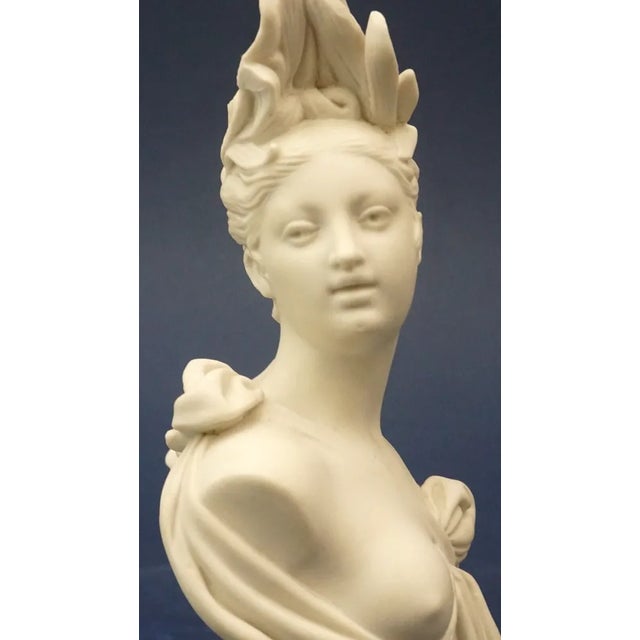 19th Century Bust of Messalina in Biscuit Porcelain from Sevres, France For Sale - Image 15 of 18