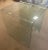 Pair of oversized glass waterfall end tables. Glass is 1/2" with pencil polished edge. Great high quality tables in great...