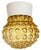 Vintage White Porcelain and Glass Ceiling Light, 1970s For Sale - Image 14 of 14