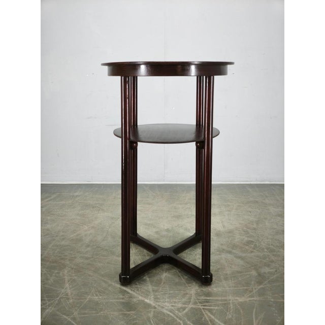 Vintage Oval Table by Josef Hoffmann for Jacob & Josef Kohn, 1890s For Sale - Image 11 of 14