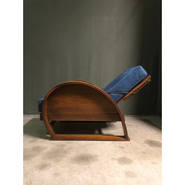 Vintage Reclining Lounge Chair, 1930s For Sale - Image 14 of 18