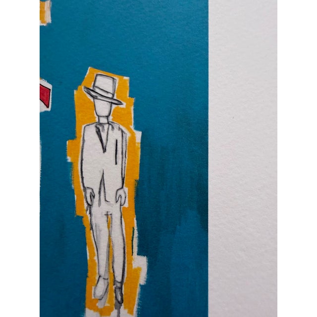 Jean Michel Basquiat, King Zulu, Estate Print For Sale - Image 4 of 8