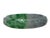 1970s 2.375" Chinese Green White Gray Relief Carving Jade Stone Bracelet Bangle For Sale - Image 5 of 9