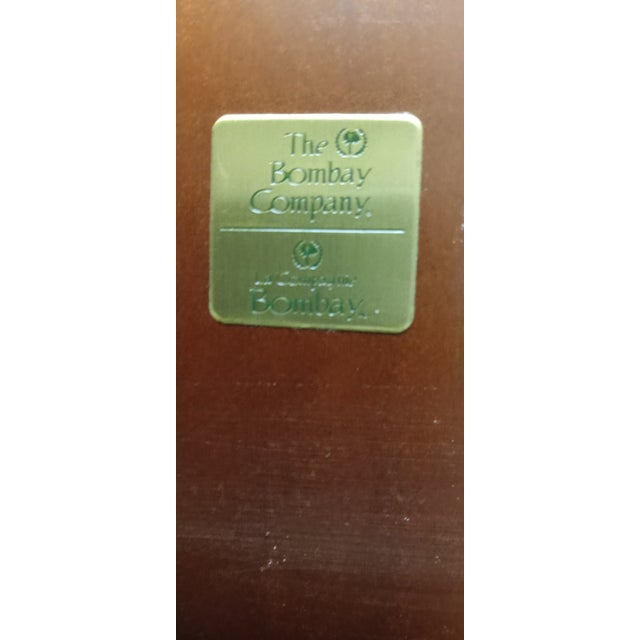 Vintage Accent Cabinet With Hand-Painted Floral Design For Sale - Image 11 of 12