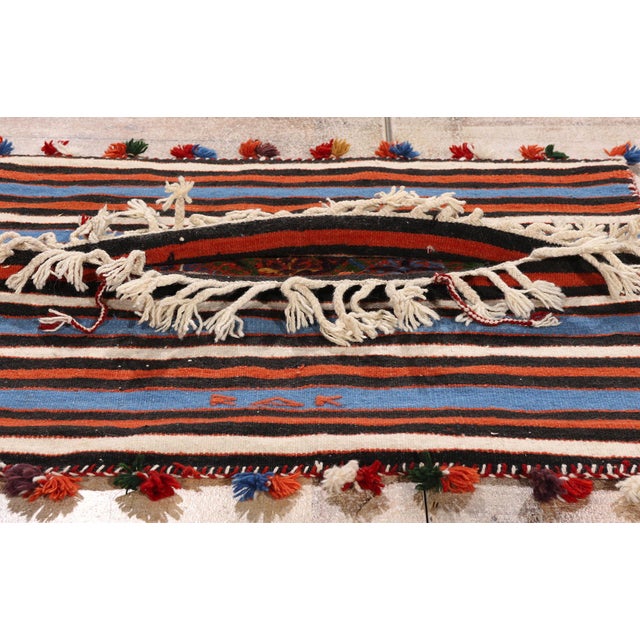 Red Vintage Anatolian Yüncü Chuval, 02'09 X 02'05 For Sale - Image 8 of 13