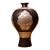 Large Vintage Bronze Mythical Beast Vase - Asian Chinoiserie High-Relief Sculptural Vessel For Sale
