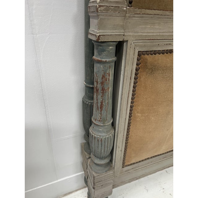 20th Century Directoire-Style Beds in Painted Beechwood, Set of 2 For Sale - Image 4 of 14