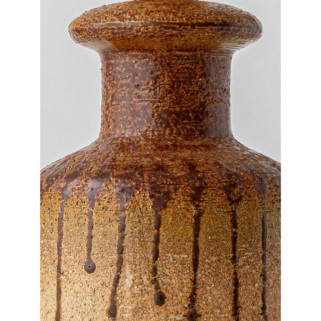 Beige Modern Organic Stoneware Table Lamp from Søholm, Denmark, 1960s For Sale - Image 8 of 14