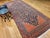 Vintage Persian Malayer Gallery Area Rug, Hand-Knotted Wool, Geometric Pattern, 5x13, Navy & Terracotta For Sale In Chicago - Image 6 of 16