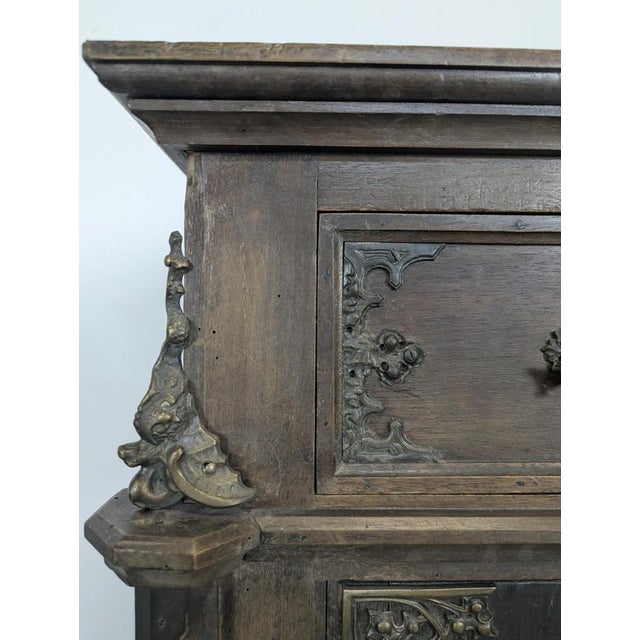 Neo-Gothic Cabinet in Bronze attributed to Mr. Ringell For Sale - Image 12 of 15