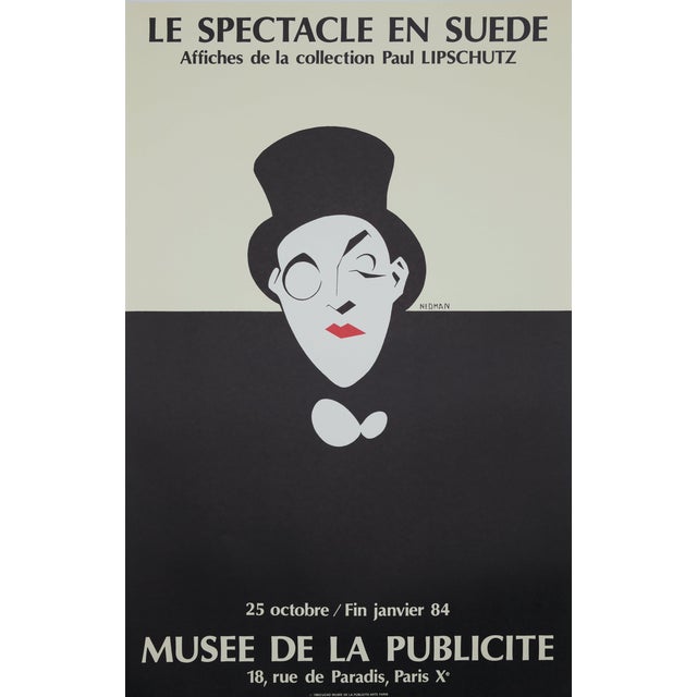 Le Spectacle en Suède Poster after Einar Nerman For Sale - Image 5 of 5