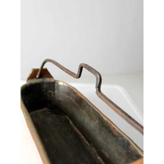 Antique Copper Fish Kettle or Poissoniere For Sale - Image 6 of 13